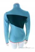Ortovox Fleece Grid Women Fleece Jacket, , Turquoise, , Female, 0016-11449, 5637941414, , N2-12.jpg