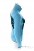 Ortovox Fleece Grid Women Fleece Jacket, , Turquoise, , Female, 0016-11449, 5637941414, , N2-17.jpg