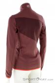Ortovox Fleece Grid Women Fleece Jacket, Ortovox, Red, , Female, 0016-11449, 5637941419, 4251422599863, N1-11.jpg