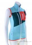 Ortovox Fleece Grid Vest Women Outdoor vest, Ortovox, Turquoise, , Female, 0016-11450, 5637941532, 4251877707202, N1-01.jpg