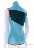 Ortovox Fleece Grid Vest Femmes Gilet Outdoor, Ortovox, Turquoise, , Femmes, 0016-11450, 5637941532, 4251877707202, N1-11.jpg