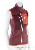 Ortovox Fleece Grid Vest Women Outdoor vest, Ortovox, Red, , Female, 0016-11450, 5637941542, 4251877707240, N1-01.jpg