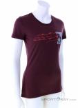Ortovox 140 Cool Illu-Pic TS Femmes T-shirt, Ortovox, Rouge, , Femmes, 0016-11465, 5637942030, 4251422597340, N1-01.jpg