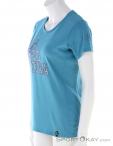 La Sportiva Pattern Women T-Shirt, , Turquoise, , Female, 0024-10673, 5637942854, , N1-06.jpg