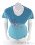 La Sportiva Pattern Women T-Shirt, , Turquoise, , Female, 0024-10673, 5637942854, , N3-03.jpg