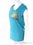 La Sportiva Defy Women T-Shirt, La Sportiva, Turquoise, , Female, 0024-10945, 5637943106, 8020647921072, N1-06.jpg