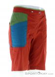 La Sportiva Bleauser Mens Climbing Shorts, , Red, , Male, 0024-10969, 5637944226, , N1-01.jpg