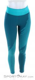 Dynafit Ultra Graphic Long Tights Women Running Pants, Dynafit, Blue, , Female, 0015-11349, 5637944642, 4053866370080, N2-02.jpg