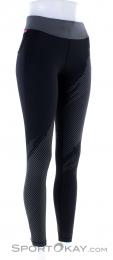 Dynafit Ultra Graphic Long Tights Women Running Pants, Dynafit, Black, , Female, 0015-11349, 5637944646, 4053866250450, N1-01.jpg
