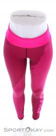 Dynafit Ultra Graphic Long Tights Women Running Pants, Dynafit, Pink, , Female, 0015-11349, 5637944653, 4053866250573, N3-03.jpg