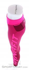 Dynafit Ultra Graphic Long Tights Women Running Pants, Dynafit, Pink, , Female, 0015-11349, 5637944653, 4053866250573, N3-08.jpg
