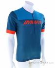 Dynafit Ride Light 1/2 Zip SS Hommes T-shirt de vélo, Dynafit, Bleu, , Hommes, 0015-11368, 5637945703, 4053866385725, N1-01.jpg