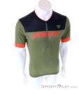 Dynafit Ride Light 1/2 Zip SS Mens Biking Shirt, , Olive-Dark Green, , Male, 0015-11368, 5637945713, , N2-02.jpg
