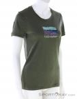 Icebreaker Tech Lite II SS Tee Trailhead Women T-Shirt, Icebreaker, Olive-Dark Green, , Female, 0011-10406, 5637948069, 195440578100, N1-01.jpg