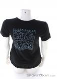 Icebreaker Tech Lite II SS Tee Mountain Lake Femmes T-shirt, Icebreaker, Noir, , Femmes, 0011-10407, 5637948089, 195440578490, N3-13.jpg