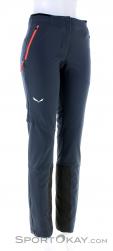 Salewa Lagorai Womens Ski Touring Pants, , Bleu, , Femmes, 0032-11027, 5637948904, , N1-01.jpg