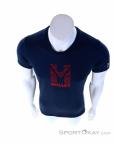 Millet Trilogy Wool Stripes SS Hommes T-shirt, Millet, Bleu foncé, , Hommes, 0316-10217, 5637949270, 3515720027376, N3-03.jpg