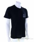Icebreaker Tech Lite II Tee Sunrise Ridge Hommes T-shirt, Icebreaker, Noir, , Hommes, 0011-10426, 5637949339, 195440585207, N1-01.jpg