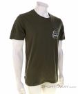 Icebreaker Tech Lite II Tee Sunrise Ridge Hommes T-shirt, Icebreaker, Vert foncé olive, , Hommes, 0011-10426, 5637949343, 195440584859, N1-01.jpg