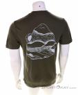 Icebreaker Tech Lite II Tee Sunrise Ridge Hommes T-shirt, Icebreaker, Vert foncé olive, , Hommes, 0011-10426, 5637949343, 195440584859, N2-12.jpg