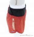 adidas Terrex AGR Women Running Shorts, adidas Terrex, Red, , Female, 0359-10149, 5637950460, 4065423944283, N3-18.jpg