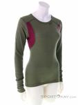 Devold Hiking Mujer Camiseta funcional, Devold, Verde oliva oscuro, , Mujer, 0394-10000, 5637950767, 7028567456583, N1-01.jpg