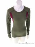 Devold Hiking Mujer Camiseta funcional, Devold, Verde oliva oscuro, , Mujer, 0394-10000, 5637950767, 7028567456583, N2-02.jpg
