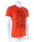 Salewa Print Dry'Ton Hommes T-shirt, , Orange, , Hommes, 0032-11088, 5637950957, , N1-01.jpg