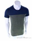 Devold Norang Mens T-Shirt, , Olive-Dark Green, , Male, 0394-10049, 5637951645, , N2-02.jpg