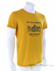 Devold Ulstein Mens T-Shirt, Devold, Yellow, , Male, 0394-10050, 5637951700, 7028567473924, N1-01.jpg
