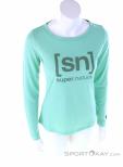 Super Natural Essential I.D. LS Womens Shirt, , Turquoise, , Female, 0208-10162, 5637952415, , N2-02.jpg
