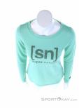 Super Natural Essential I.D. LS Womens Shirt, , Turquoise, , Female, 0208-10162, 5637952415, , N3-03.jpg