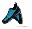 Scarpa Mescalito Womens Approach Shoes, Scarpa, Turquoise, , Femmes, 0028-10259, 5637954126, 0, N2-07.jpg