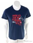Millet Rise Up TS Hommes T-shirt, Millet, Bleu, , Hommes, 0316-10232, 5637954258, 3515720029189, N2-02.jpg