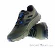 adidas Terrex Two Flow Mens Trail Running Shoes, , Olive-Dark Green, , Male, 0359-10195, 5637954472, , N1-06.jpg
