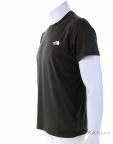 The North Face Reaxion AMP Crew Mens T-Shirt, The North Face, Olive-Dark Green, , Male, 0205-10567, 5637957261, 0, N1-06.jpg