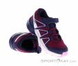 Salomon Speedcross Bungee Kids Trail Running Shoes, Salomon, Purple, , Boy,Girl, 0018-11654, 5637963589, 193128559151, N1-01.jpg