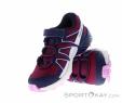 Salomon Speedcross Bungee Kids Trail Running Shoes, Salomon, Purple, , Boy,Girl, 0018-11654, 5637963589, 193128559151, N1-06.jpg
