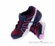 Salomon Speedcross Bungee Kids Trail Running Shoes, Salomon, Purple, , Boy,Girl, 0018-11654, 5637963589, 193128559151, N2-07.jpg
