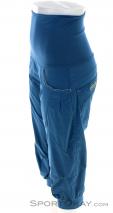 Ocun Noya Shorts 3/4 Womens Climbing Pants, Ocun, Azul oscuro, , Mujer, 0290-10193, 5637964796, 8591804650710, N2-07.jpg