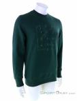 Scott Casual Crewneck Mens Sweater, , Olive-Dark Green, , Male, 0023-12265, 5637966201, , N1-01.jpg