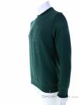 Scott Casual Crewneck Mens Sweater, , Olive-Dark Green, , Male, 0023-12265, 5637966201, , N1-06.jpg