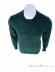 Scott Casual Crewneck Mens Sweater, , Olive-Dark Green, , Male, 0023-12265, 5637966201, , N3-03.jpg