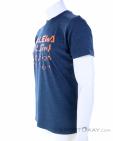 Salewa Puez Hybrid 2 Dry SS Mens T-Shirt, Salewa, Bleu, , Hommes, 0032-11120, 5637967193, 4053866101844, N1-06.jpg