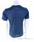 Salewa Puez Hybrid 2 Dry SS Mens T-Shirt, Salewa, Bleu, , Hommes, 0032-11120, 5637967193, 4053866101844, N2-12.jpg