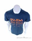 Salewa Puez Hybrid 2 Dry SS Herren T-Shirt, Salewa, Blau, , Herren, 0032-11120, 5637967193, 4053866101844, N3-03.jpg