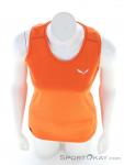 Salewa Sporty DRY Tank Women Tank Top, Salewa, Orange, , Female, 0032-11136, 5637968121, 4053866358446, N3-03.jpg