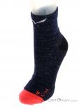 Salewa Wildfire AM/HEMP QRT Sock Womens Socks, Salewa, Dark-Blue, , Female, 0032-11159, 5637969890, 4053866401722, N2-07.jpg