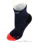 Salewa Wildfire AM/HEMP QRT Sock Womens Socks, Salewa, Dark-Blue, , Female, 0032-11159, 5637969890, 4053866401722, N3-08.jpg