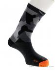 Salewa Pedroc Camo AM Crew Sock Mens Socks, , Gray, , Male, 0032-11174, 5637970169, , N1-01.jpg
